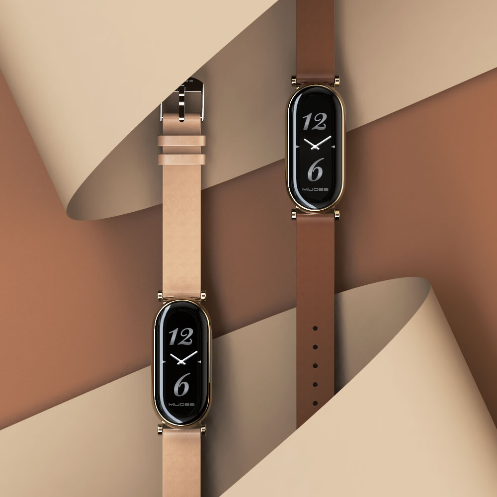Leather Strap For MI Band 10 1 - Health Wellness Bracelet 评论和价格