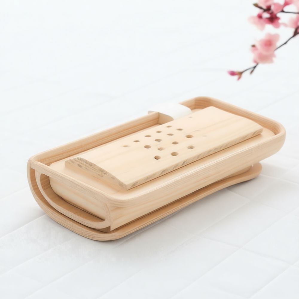 Portable Wood Neck Pillow Moxi - Therapy Health And Wellness 评论和价格