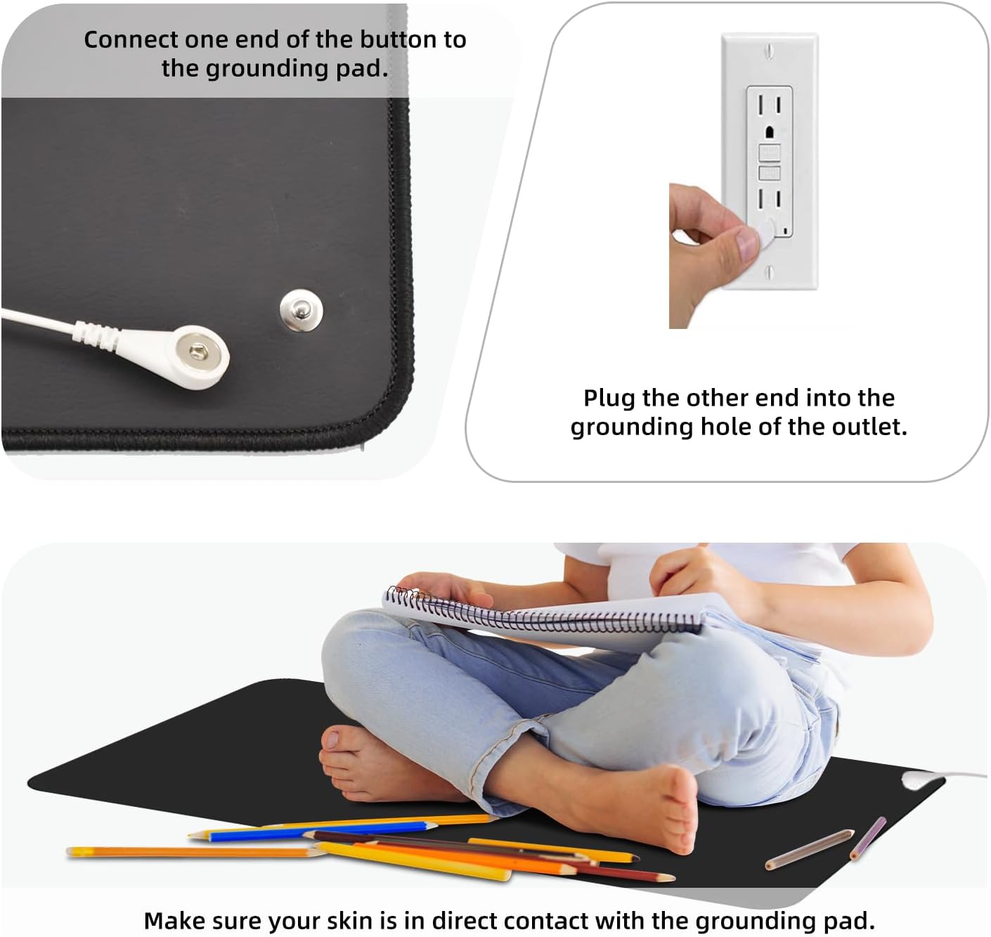 40X60CM Grounding Mat With Gro - Therapy Health And Wellness 评论和价格