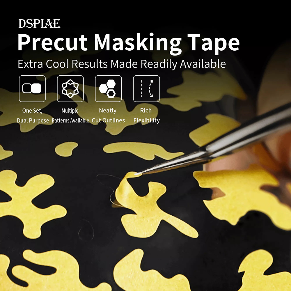 DSPIAE Digital Camouflage Bug  - Sports Taping Precut 评论和价格